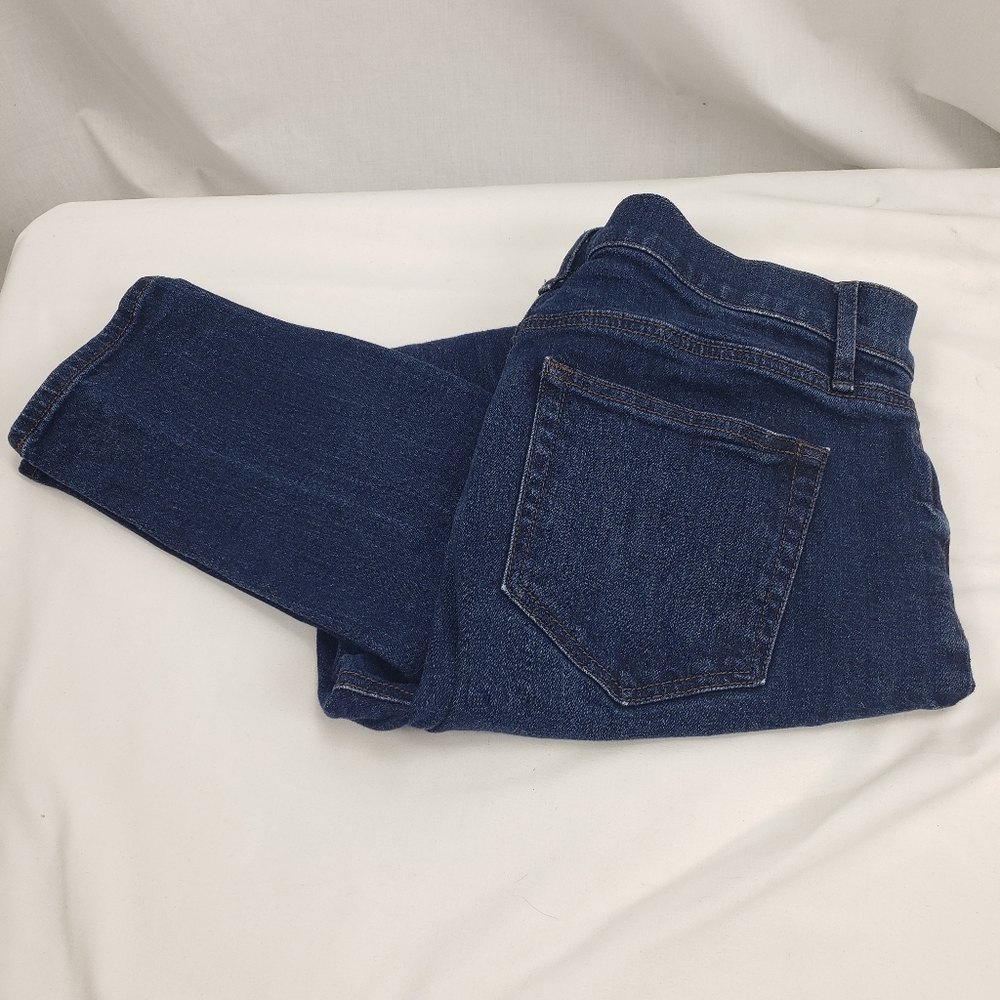 LOFT Dark Wash Skinny Jeans - Picture 2 of 7
